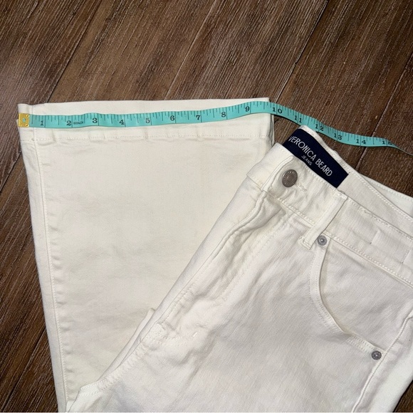 Veronica Beard Carson High-Rise Ankle Flare Jeans Size 31 - Picture 5 of 12